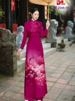 Vải Áo Dài Vai ao dai dep AD