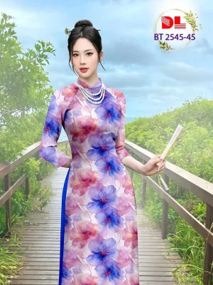 Vải Áo Dài Vai ao dai dep AD