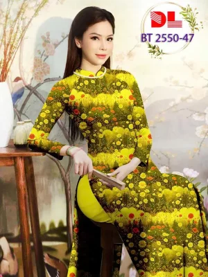 Vải Áo Dài Vai ao dai dep AD