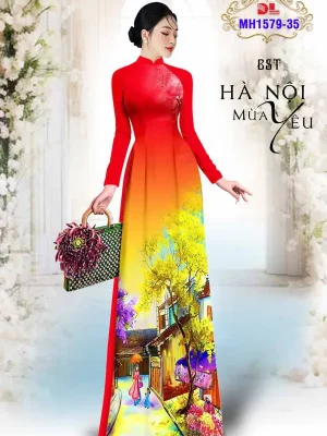 Vải Áo Dài Vai ao dai dep AD