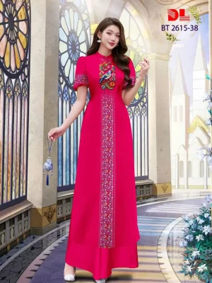 Vải Áo Dài Vai ao dai dep AD