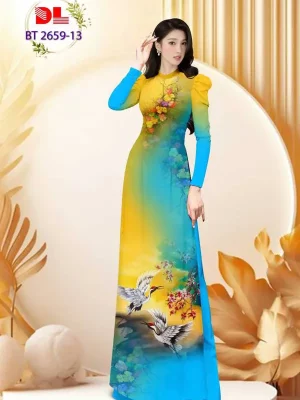 Vải Áo Dài Vai ao dai dep AD