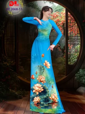 Vải Áo Dài Vai ao dai dep AD