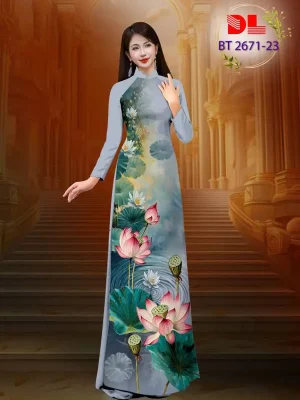 Vải Áo Dài Vai ao dai dep AD