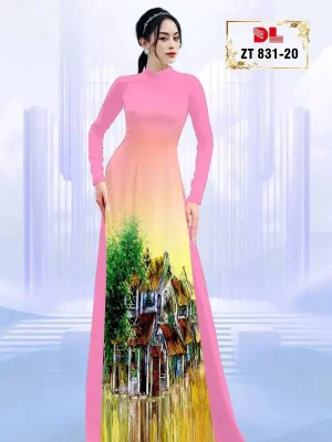 Vải Áo Dài Vai ao dai dep AD