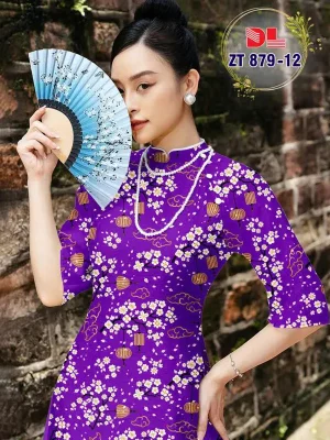 Vải Áo Dài Vai ao dai dep AD