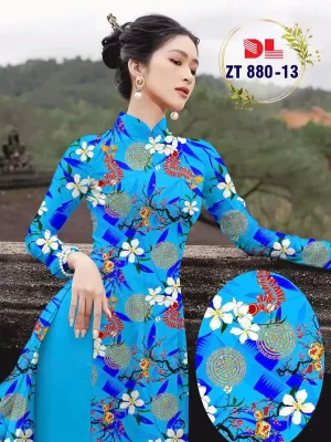 Vải Áo Dài Vai ao dai dep AD