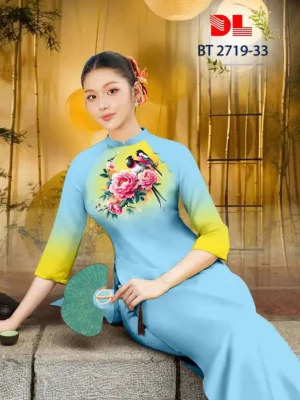 Vải Áo Dài Vai ao dai dep AD