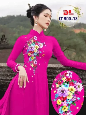 Vải Áo Dài Vai ao dai dep AD