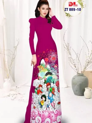 Vải Áo Dài Vai ao dai dep AD