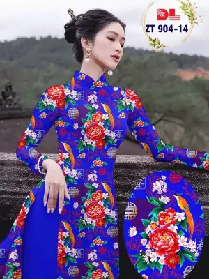 Vải Áo Dài Vai ao dai dep AD