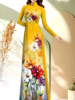 Vải Áo Dài Vai ao dai dep AD