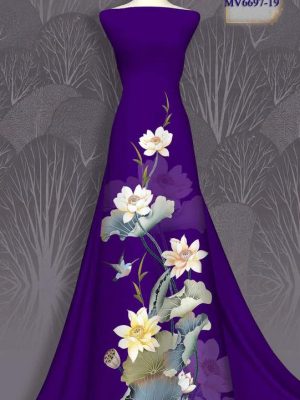 Vải Áo Dài Vai ao dai dep AD