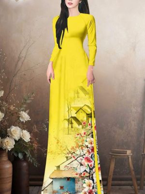 Vải Áo Dài Vai ao dai dep AD