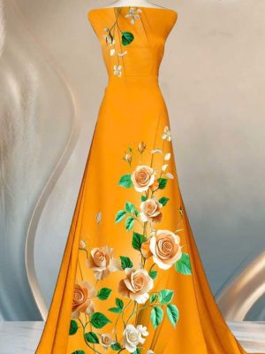 Vải Áo Dài Vai ao dai dep AD