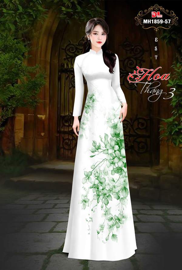 Vải Áo Dài Vai ao dai dep AD
