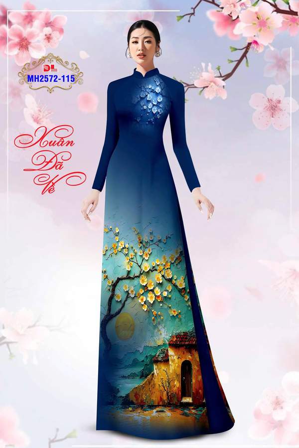 Vải Áo Dài Vai ao dai dep AD