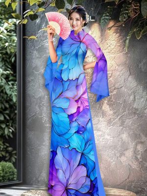 Vải Áo Dài Vai ao dai dep AD