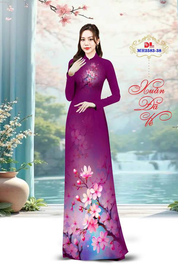 Vải Áo Dài Vai ao dai dep AD