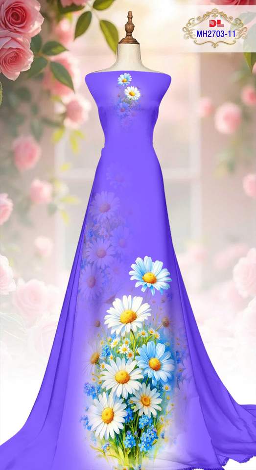 Vải Áo Dài Vai ao dai dep AD