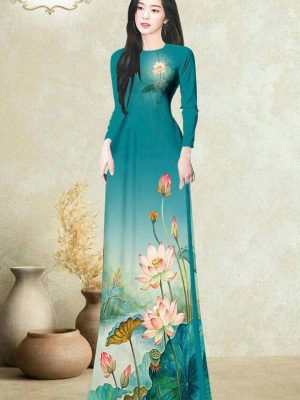 Vải Áo Dài Vai ao dai dep AD