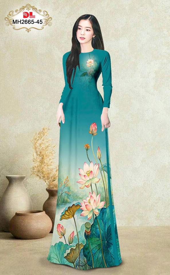 Vải Áo Dài Vai ao dai dep AD