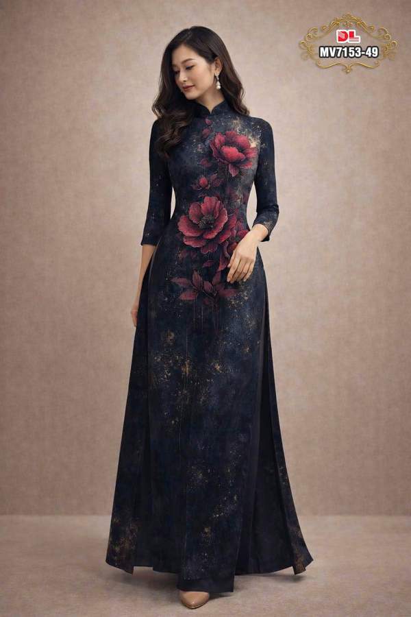 Vải Áo Dài Vai ao dai dep AD