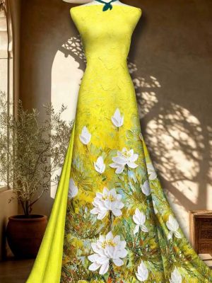 Vải Áo Dài Vai ao dai dep AD